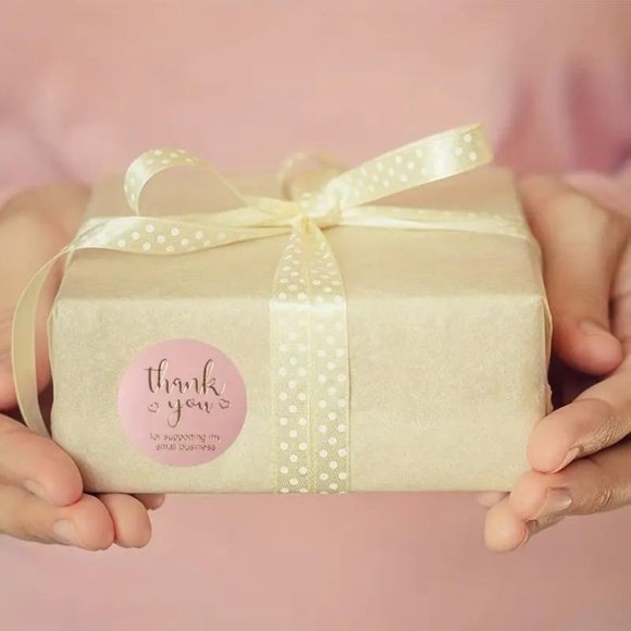 500 'Thank You For Supporting My Small Business' Stickers - Picture 4 of 7